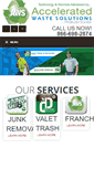 Mobile Screenshot of acceleratedwaste.com